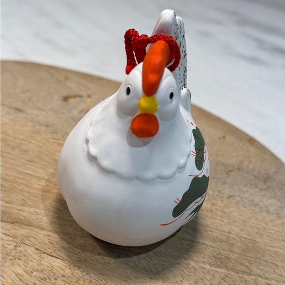 Japanese Clay Bell Rooster Chinese zodiac - Picture 2 of 4